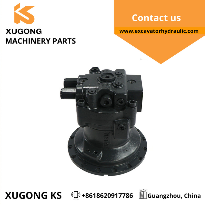 Swing Motor Assy SG08-13T Excavator Replacement Parts SH200 Hydraulic Swing Motor